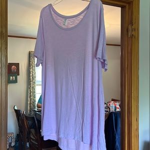 Old Navy Luxe tee lavender
